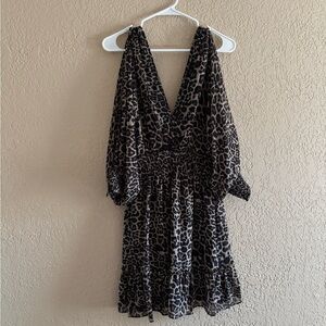 Leopard Mini Dress